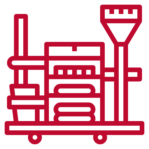 تنظيف معدات  قسم السخن 