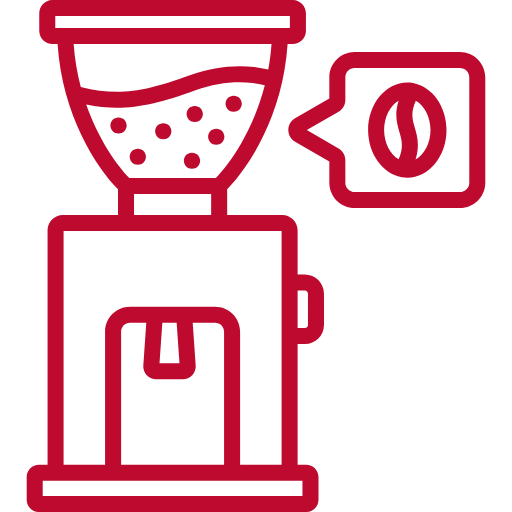 فحص معدات طحن  البن  التجارية 