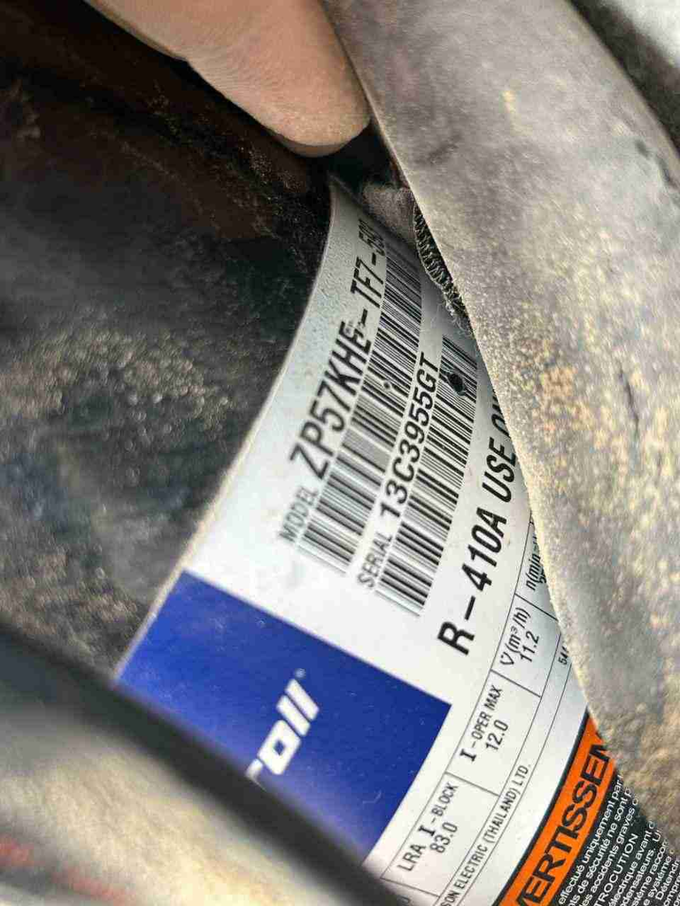 كمبروسر 3 فاز 380-	ZP57KHE TF7