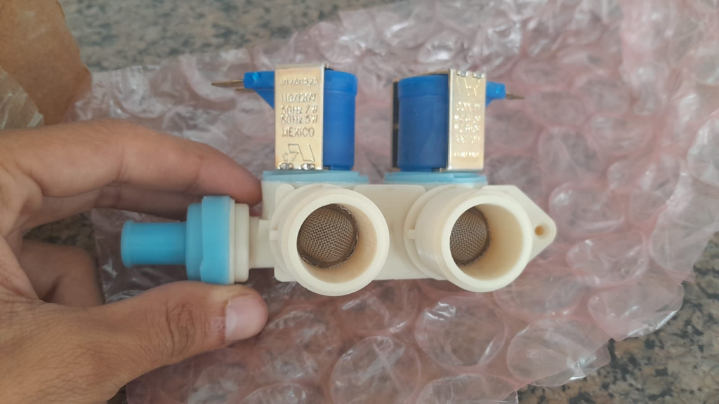 صمام مياه ثنائي 110 فولت 