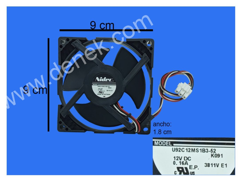  9*9CM -12 V موتور مبخر 